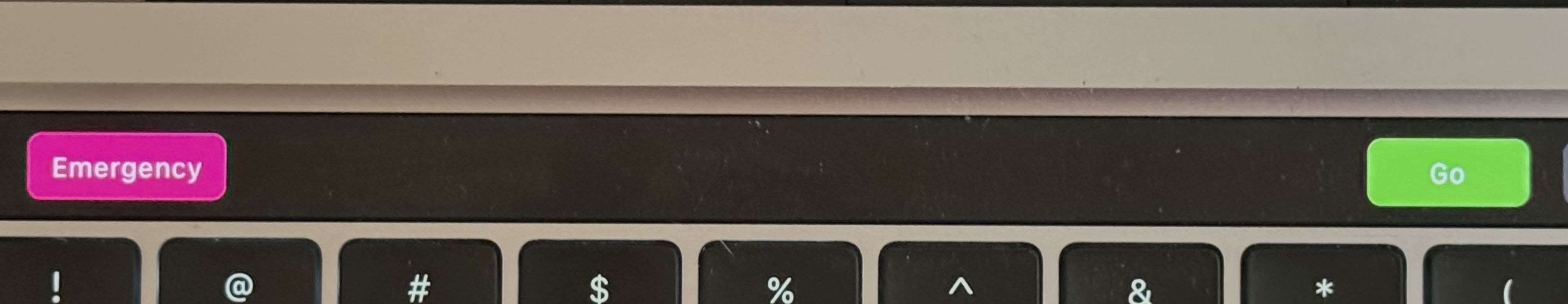 touch bar